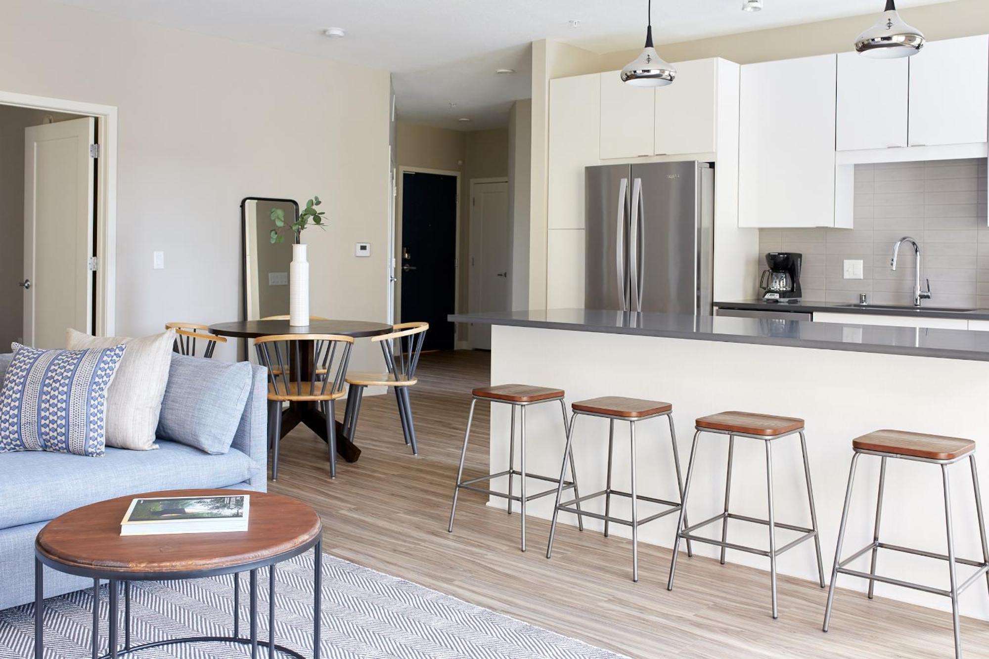 Sonder at East End Lejlighedshotel Minneapolis Eksteriør billede